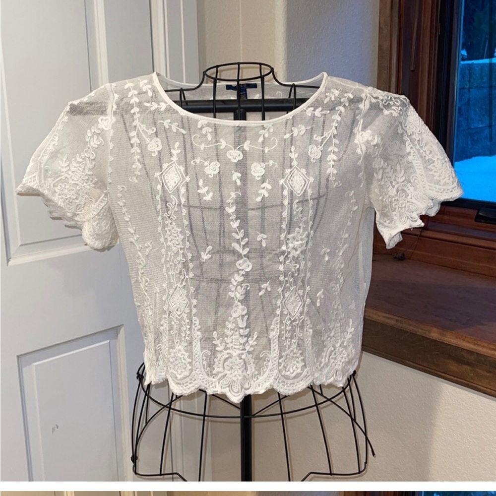 Polo by Ralph Lauren lace top